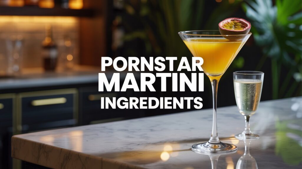 Pornstar Martini Ingredients